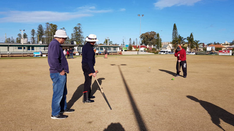 Great game by our 9+ team today defeating Millswood 3 games to 2 (26 to 18 hoops) 