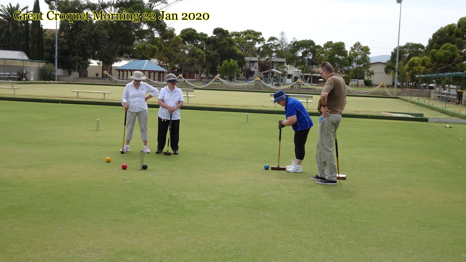 Croquet Morning Wed 22 Jan 2020