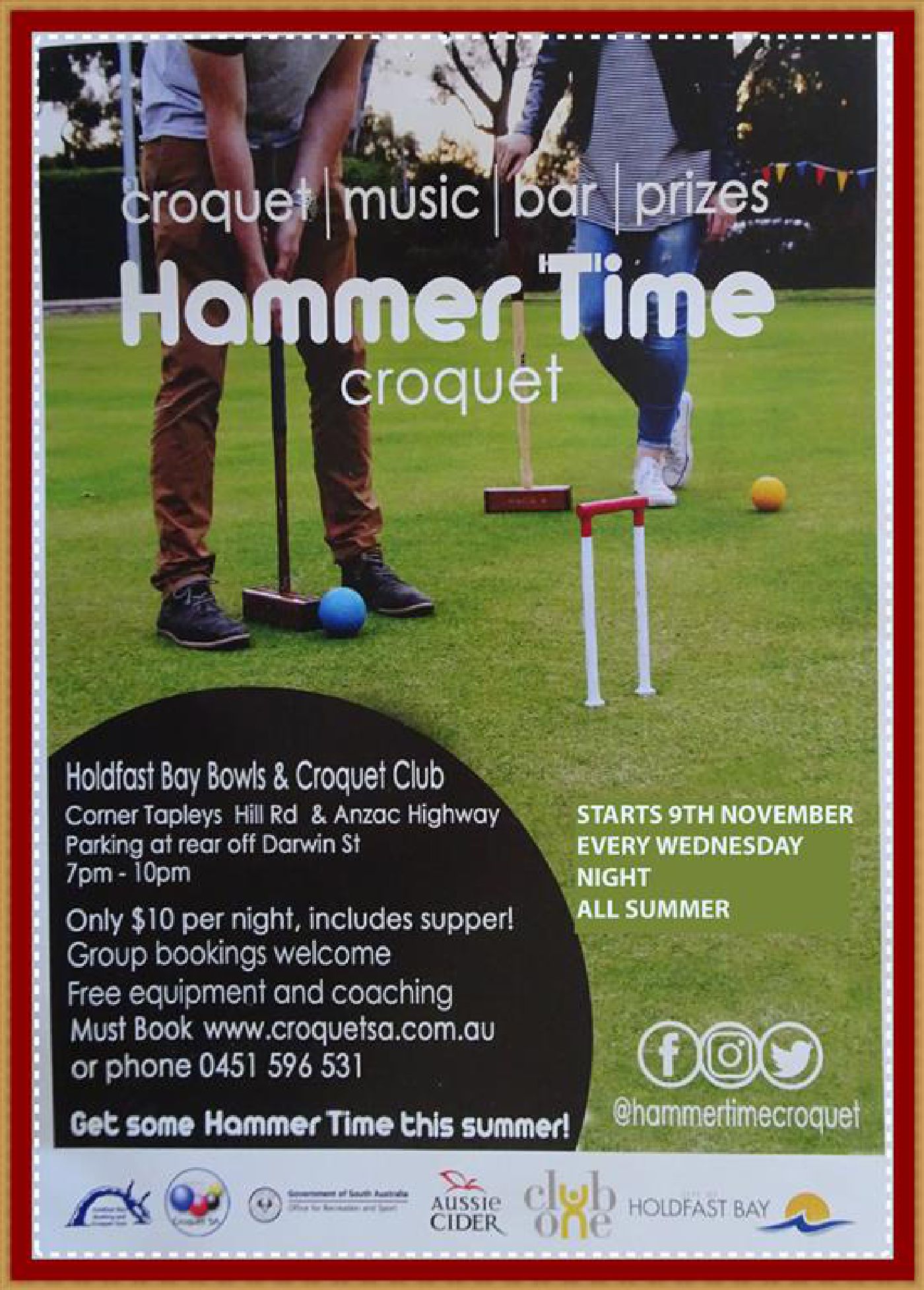 Hammer Time Night Croquet